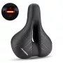 Rockbros 38218916002 Sella per bicicletta MTB con luce, nera