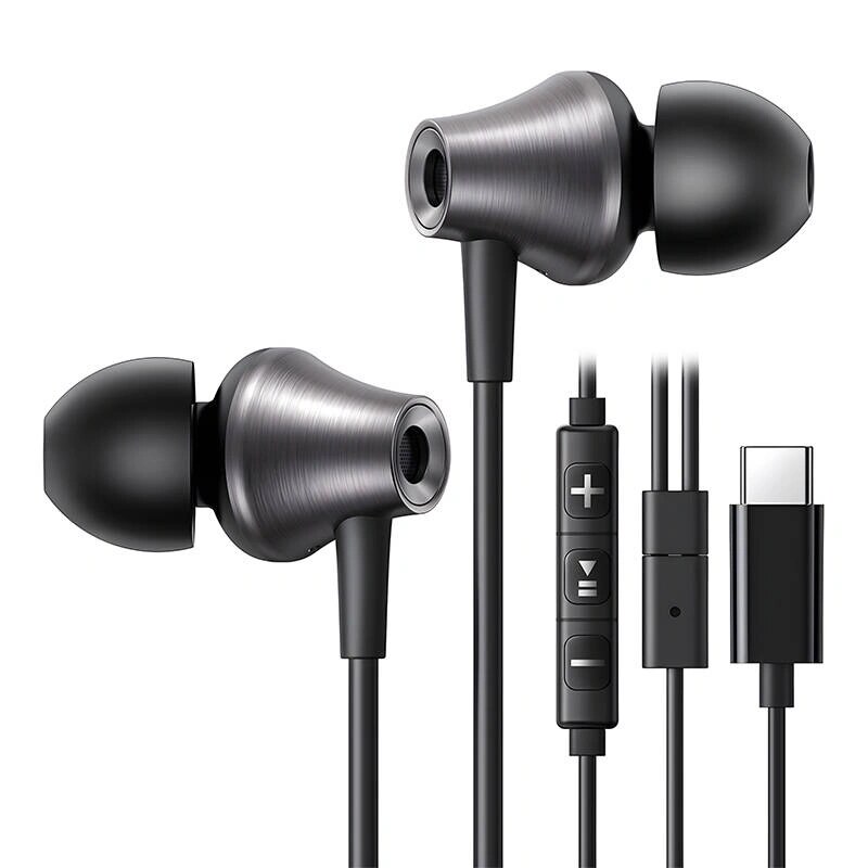 Auricolari in-ear cablati Ugreen EP105 USB-C, 1.2 m, neri