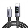 Ugreen L530 cavo da USB-C a USB-C, PD 240 W, 480 Mbps, con display, 2 m, nero