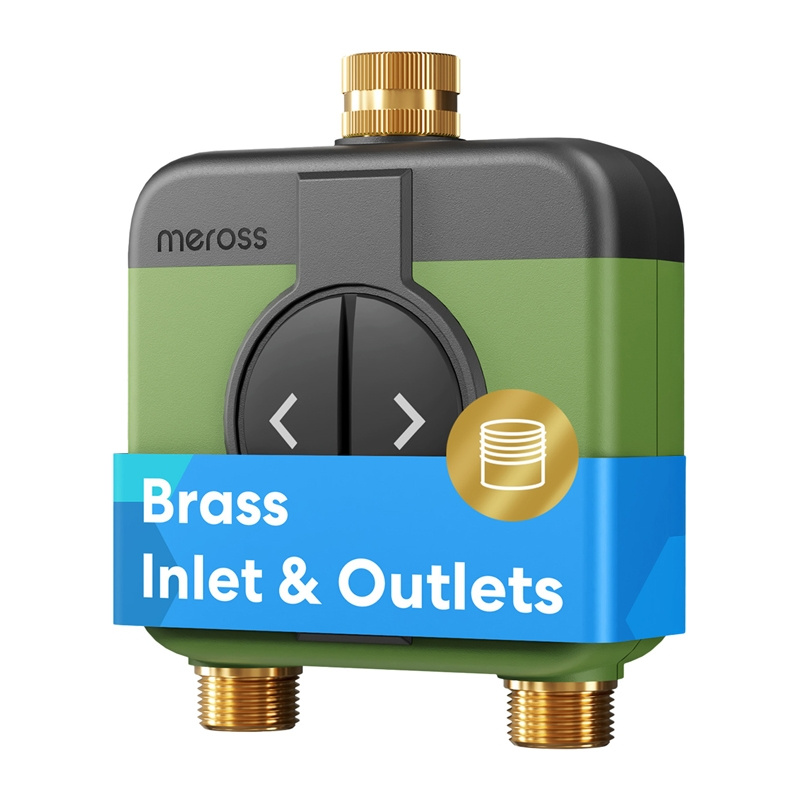 Meross MST200-EU controller smart per irrigazione, 2 zone