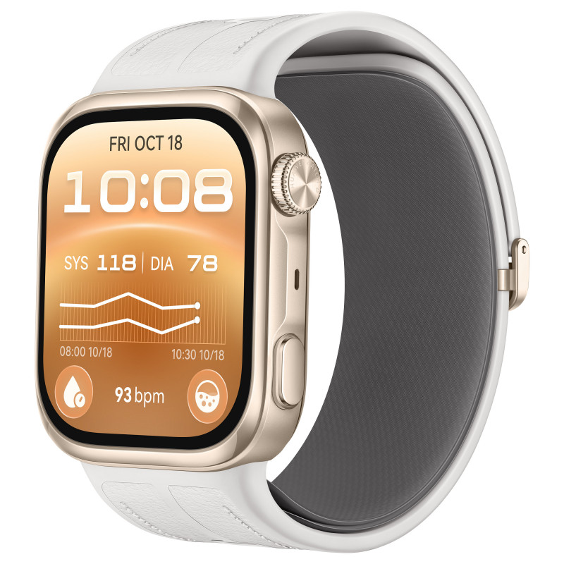 Huawei Watch D3 (Riva-B19) smartwatch, 46 mm, oro/bianco
