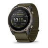 Smartwatch GPS Garmin Enduro 4 con cinturino in tessuto ComfortFit verde oliva scuro (010-04799-01)