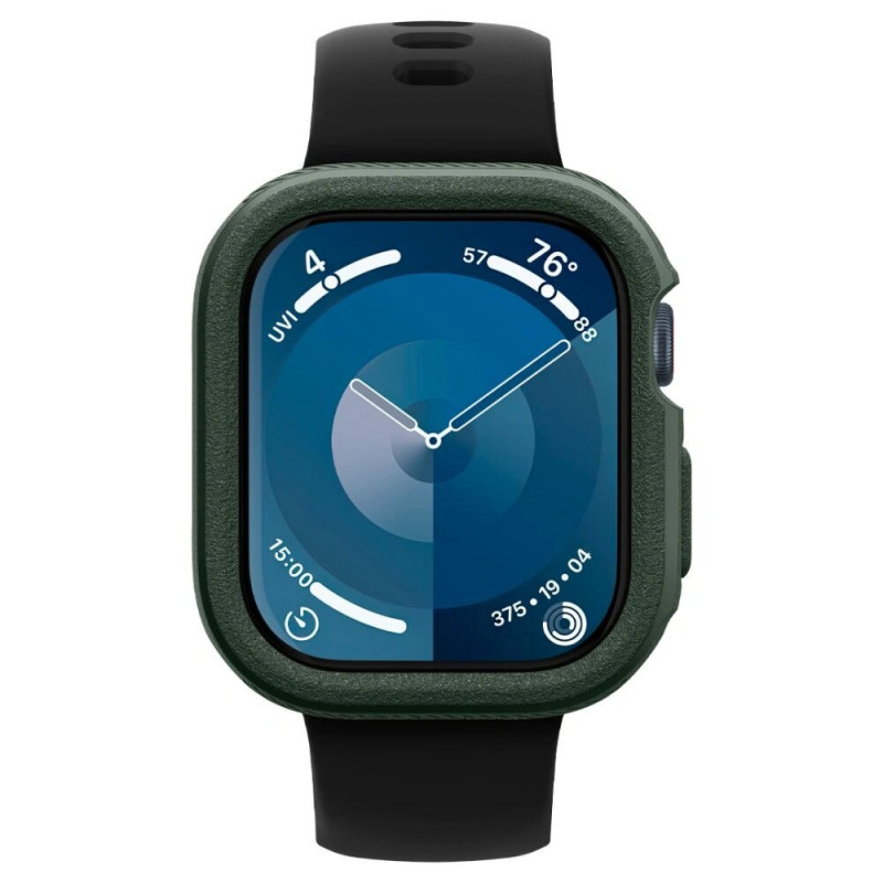 Spigen Caseology Vault custodia per Apple Watch 10 / 11 46 mm, Verde notte