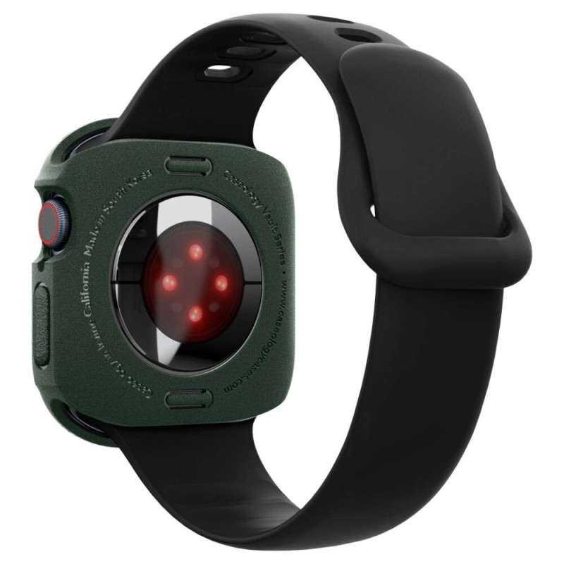 Spigen Caseology Vault custodia per Apple Watch 10 / 11 46 mm, Verde notte