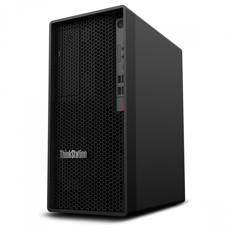 Lenovo ThinkStation P2 Gen 2 30JQ00DYGE workstation tower, Intel Core Ultra 7 265, 32 GB RAM, 512 GB SSD, NVIDIA RTX A400, Windows 11 Pro (DE)