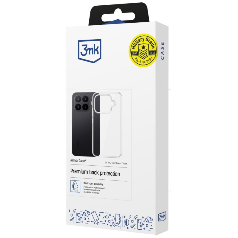 3MK Custodia Armor Xiaomi 17T Pro, trasparente