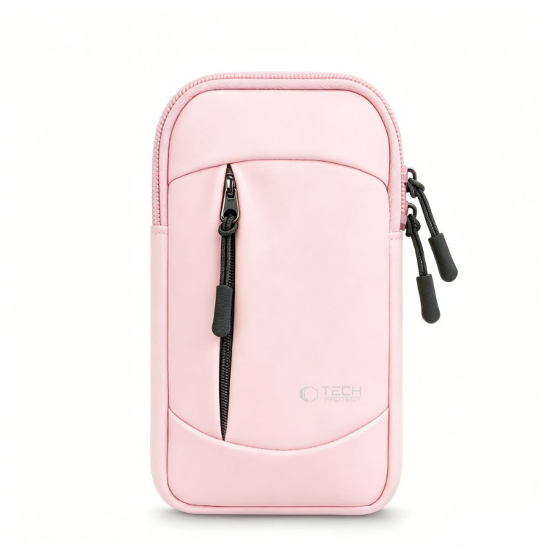 Tech-Protect M6 fascia da braccio sportiva universale, rosa
