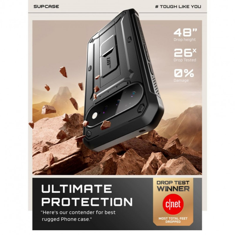 Supcase Custodia Unicorn Beetle Pro per Google Pixel 11 Pro XL, nera