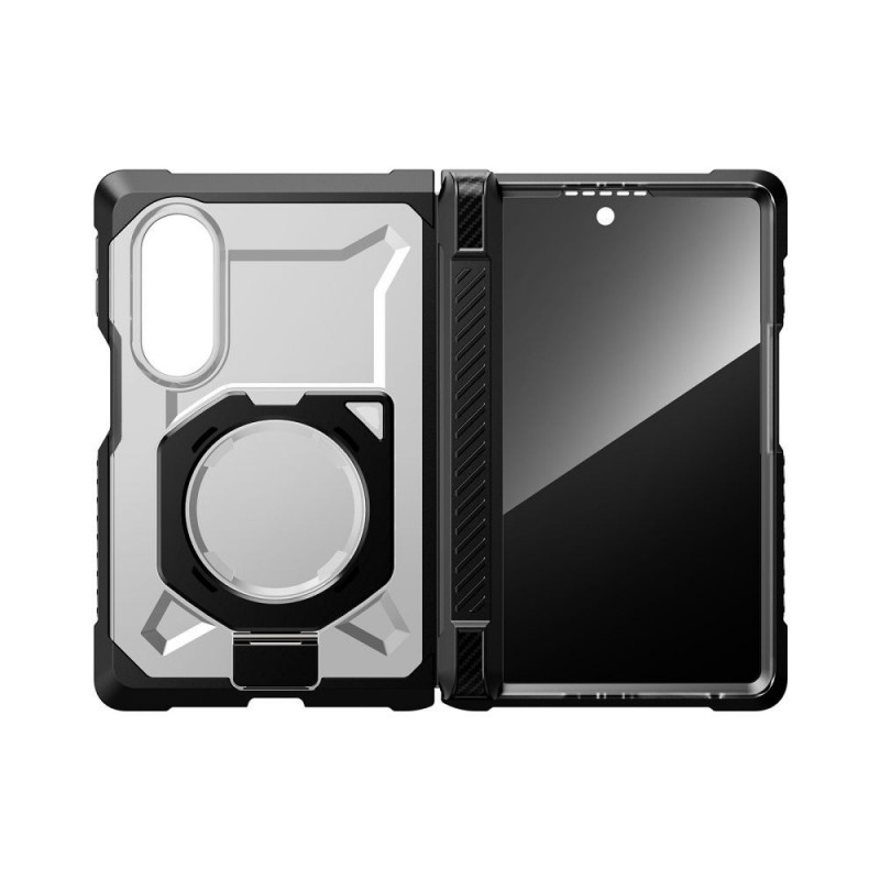Supcase UB Grip Mag MagSafe Privacy Custodia con vetro privacy per Samsung Galaxy Z Fold 8, nera