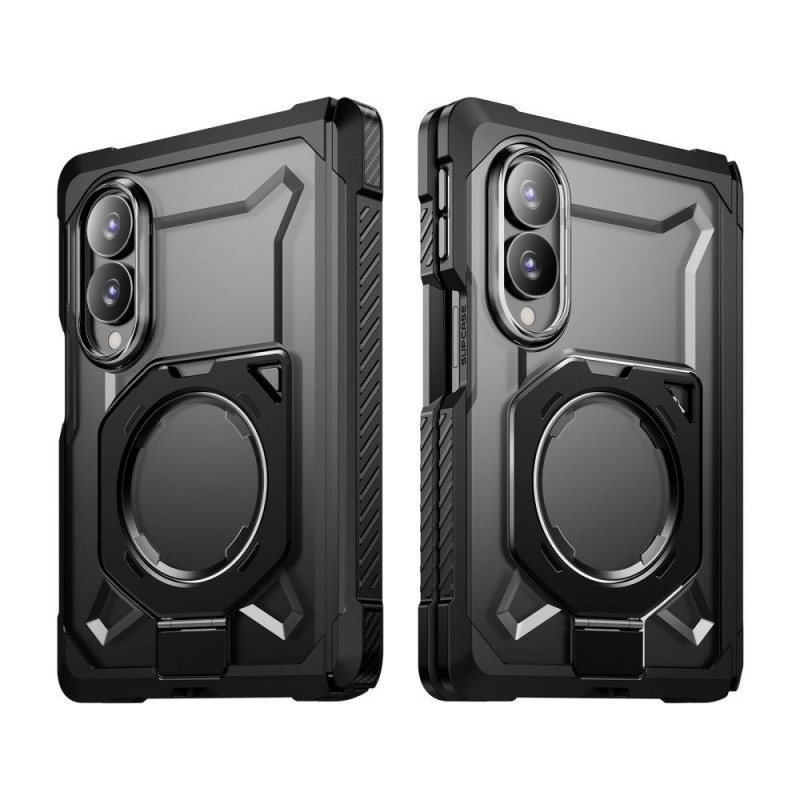 Supcase UB Grip Mag MagSafe Privacy Custodia con vetro privacy per Samsung Galaxy Z Fold 8, nera