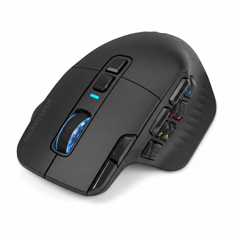 Tacens Mars Gaming MMW-HEX16 mouse gaming wireless, 24000 DPI, Bluetooth 5.2, 2,4 GHz