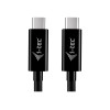 i-tec cavo di ricarica USB-C, 1,8 m, USB Power Delivery fino a 100 W, nero