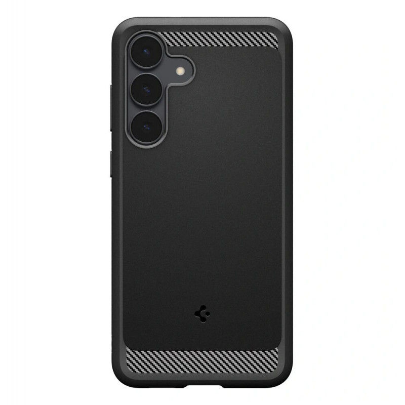 Spigen Rugged Armor cover per Samsung Galaxy S25 FE, nero opaco