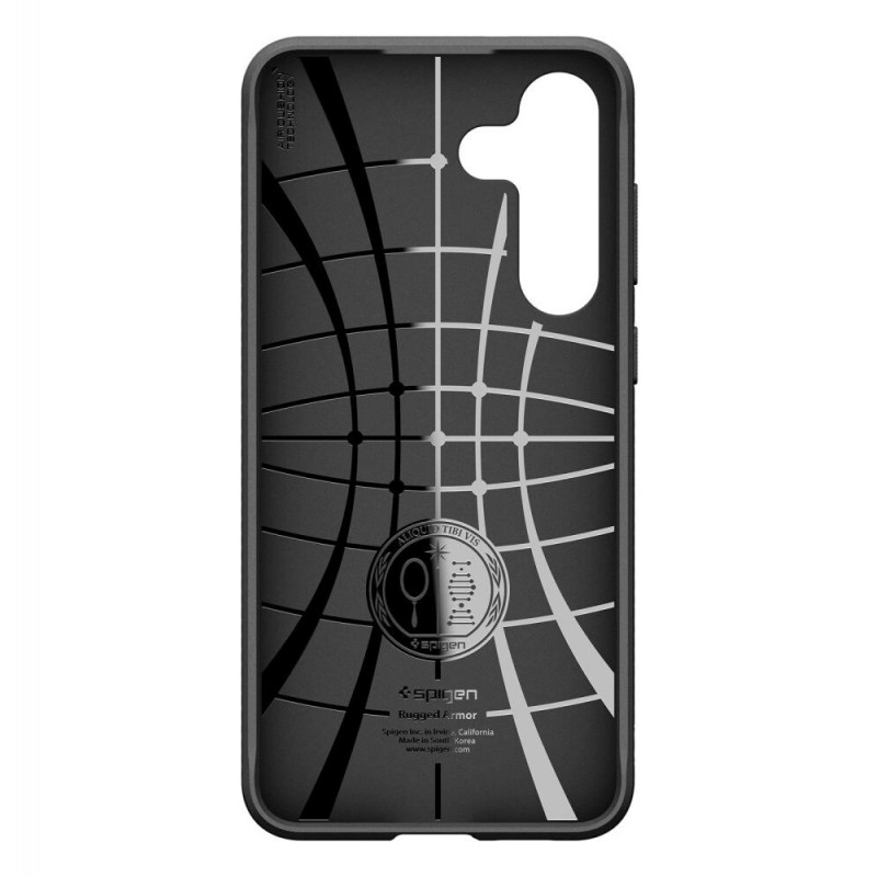 Spigen Rugged Armor cover per Samsung Galaxy S25 FE, nero opaco