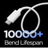Spigen EB6015AC Essential cavo USB-C 60W 150 cm, bianco