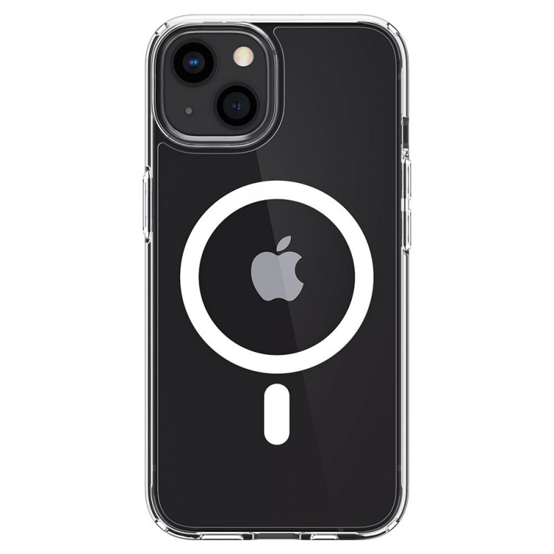 Spigen Ultra Hybrid Mag MagSafe Apple iPhone 13 mini Custodia, Bianca