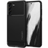 Spigen Rugged Armor custodia per Samsung Galaxy S21 FE, nero opaco