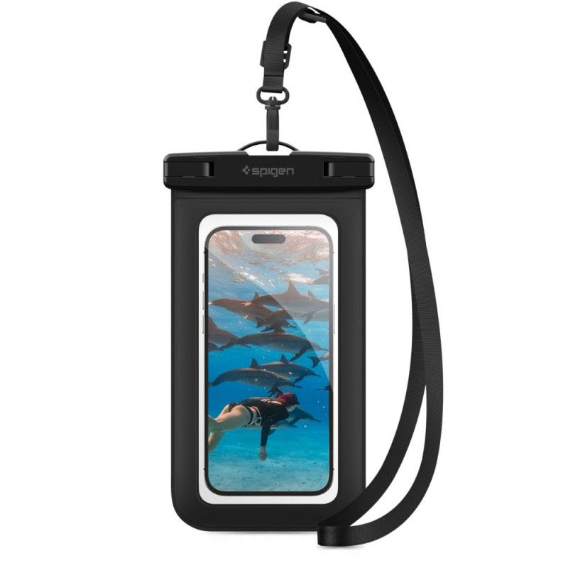 Spigen A601 Aqua Shield custodia impermeabile universale, nera