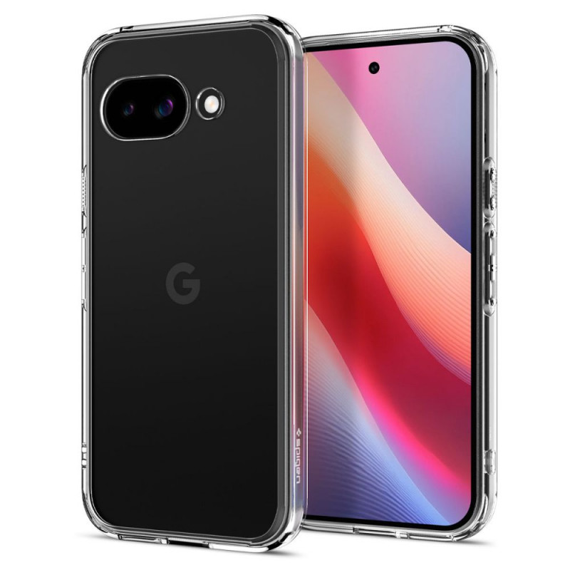 Spigen Ultra Hybrid custodia per Google Pixel 9a, Crystal Clear