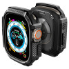 Spigen custodia Rugged Armor per Apple Watch Ultra 49 mm, nera opaca