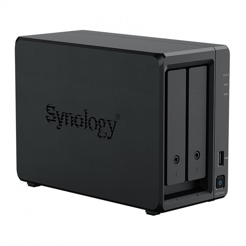 Synology DiskStation DS725neo+ NAS a 2 alloggiamenti, AMD Ryzen Embedded R1600, 4 GB DDR4