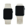 3mk Cinturino in silicone per Apple Watch 42/44/45/49 mm, beige