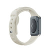 3mk Cinturino in silicone per Apple Watch 42/44/45/49 mm, beige