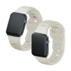 3mk Cinturino in silicone per Apple Watch 42/44/45/49 mm, beige