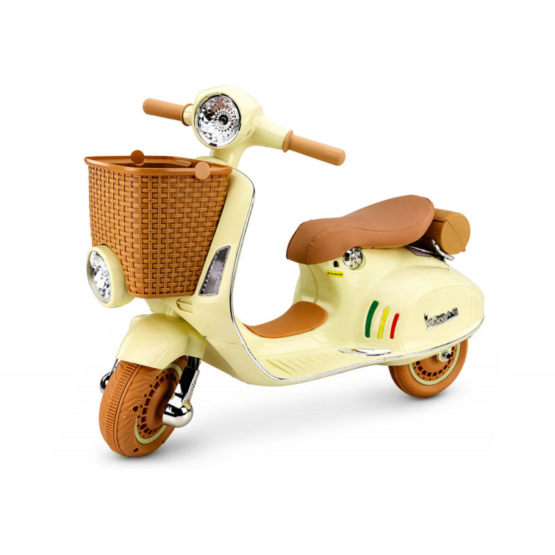 Lean Cars XW-03 scooter a batteria, 35 W, beige