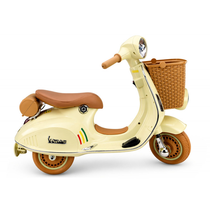 Lean Cars XW-03 scooter a batteria, 35 W, beige