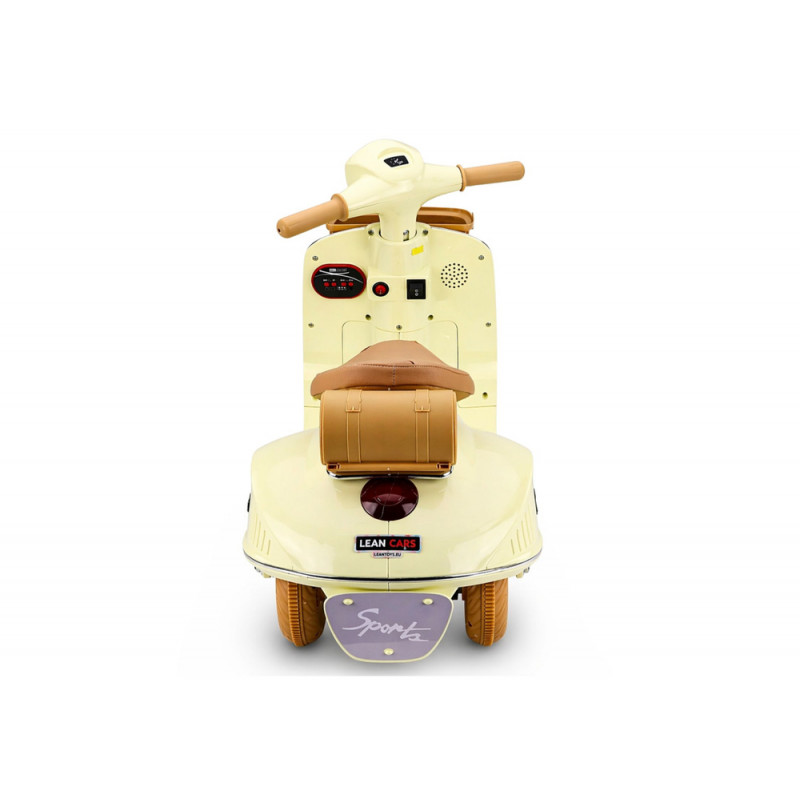 Lean Cars XW-03 scooter a batteria, 35 W, beige
