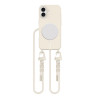 Tech-Protect MagNecklace custodia MagSafe con cordino per Apple iPhone 16, beige