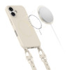 Tech-Protect MagNecklace custodia MagSafe con cordino per Apple iPhone 16, beige