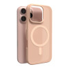 Puro Daylight custodia in silicone MagSafe per iPhone 16 Pro Max, beige