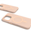Puro Daylight custodia in silicone MagSafe per iPhone 16 Pro Max, beige