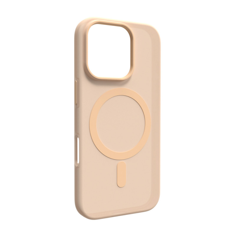 Puro Daylight custodia in silicone MagSafe per iPhone 16 Pro Max, beige