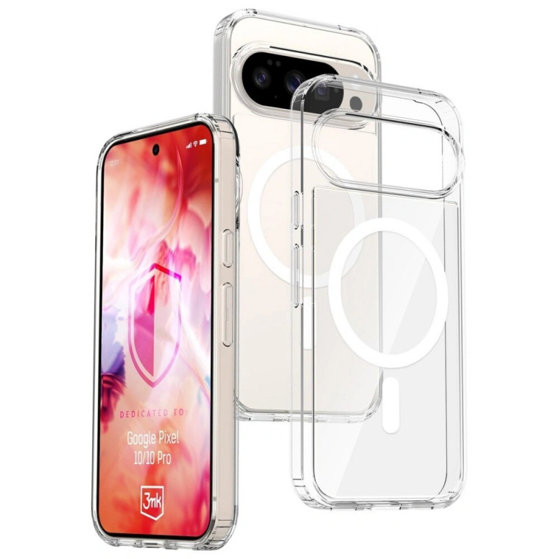 3MK Armor MagCase Google Pixel 10 / Pixel 10 Pro, trasparente