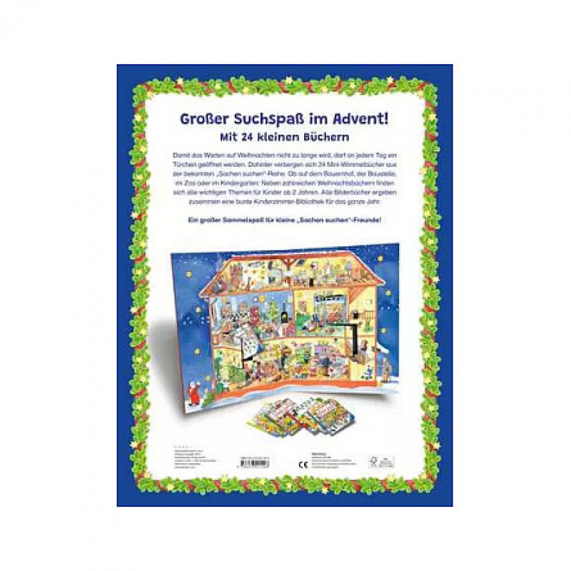 Ravensburger Mein großer Sachen suchen calendario dell'avvento (42142)