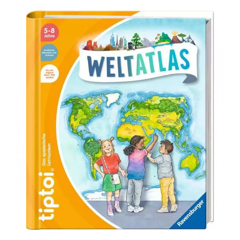 Ravensburger tiptoi atlante mondiale (49287)
