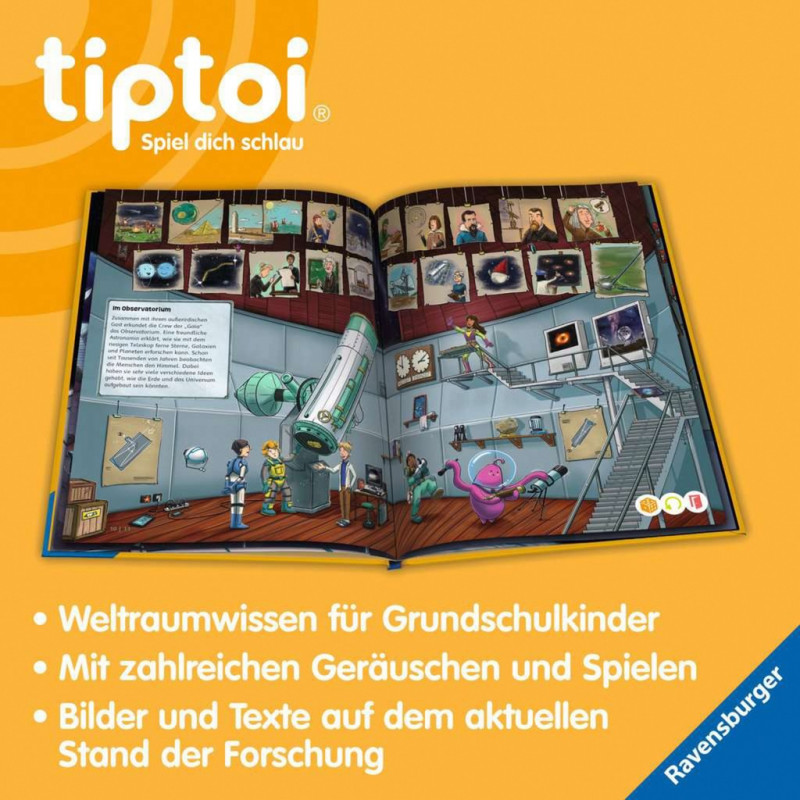 Ravensburger tiptoi Lo spazio: viaggi spaziali, stelle e pianeti (49282)