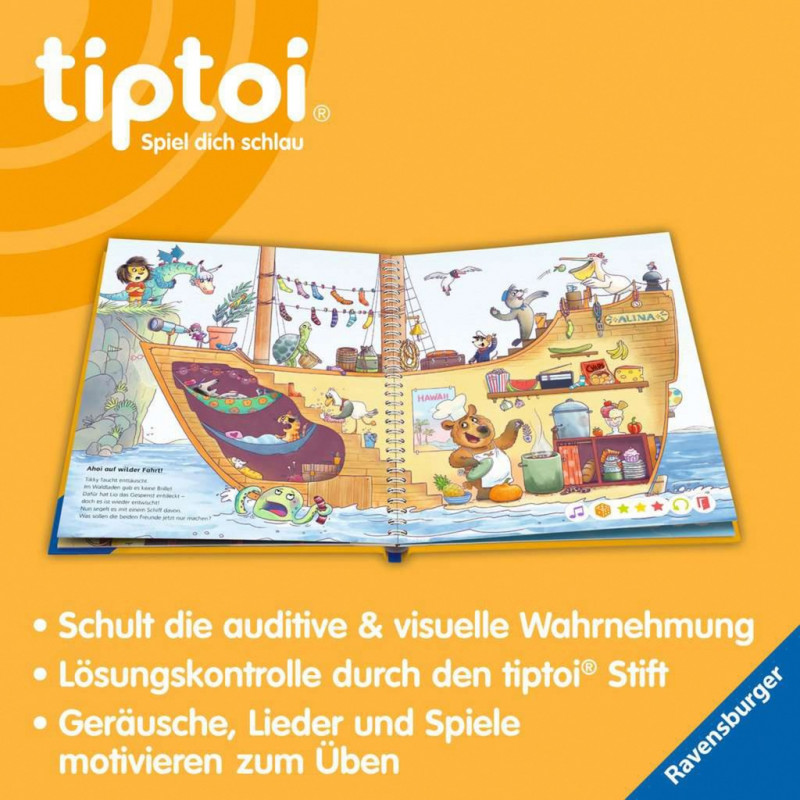 Ravensburger tiptoi Il mio mondo di apprendimento e gioco: concentrazione e percezione (49281)