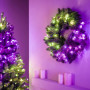 Ghirlanda preilluminata Twinkly 50 LED RGB, filo verde, spina tipo C, 60 cm