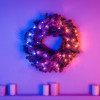 Ghirlanda preilluminata Twinkly 50 LED RGB, filo verde, spina tipo C, 60 cm