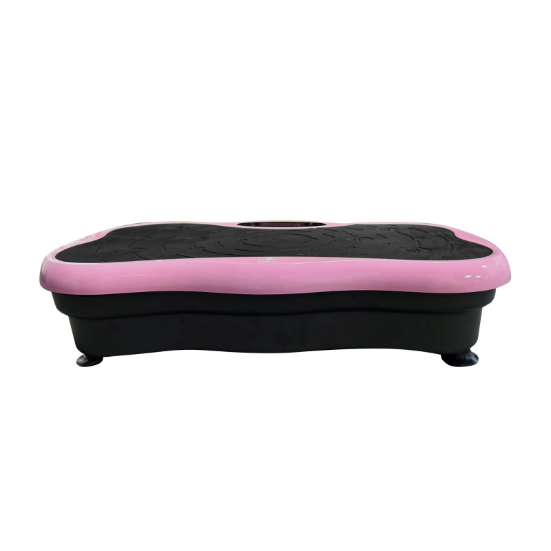 Piattaforma vibrante per fitness Extralink Moonwalk SpinMove, 200 W, rosa