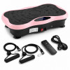 Piattaforma vibrante per fitness Extralink Moonwalk SpinMove, 200 W, rosa