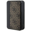 Guess GUPB10DP4GEGW Power Bank 10000 mAh, 18 W, 4G Leather Metal Logo, marrone