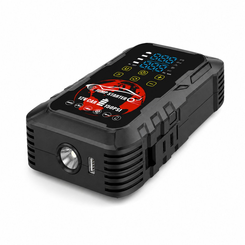 Extralink MaxJump 9 Xtreme avviatore e compressore 2-in-1, 8000 mAh