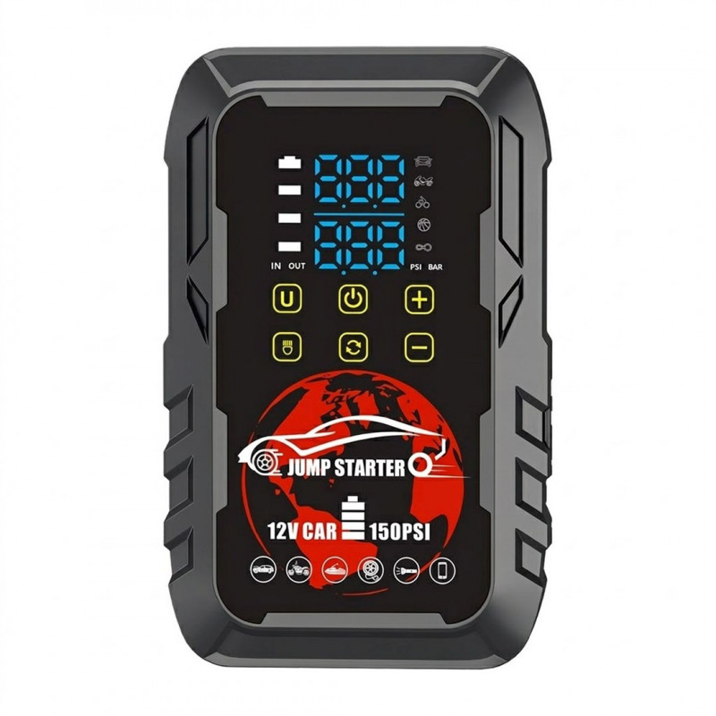 Extralink MaxJump 9 Xtreme avviatore e compressore 2-in-1, 8000 mAh