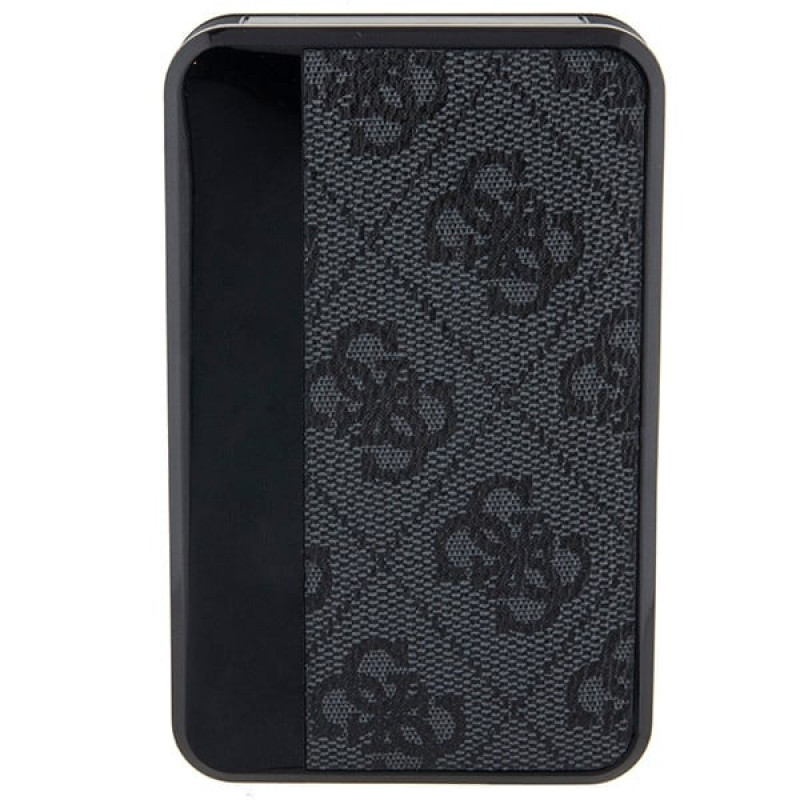 Guess GUPB10DP4GEGK Power Bank 10000 mAh, 18 W, 4G Leather Metal Logo, nero
