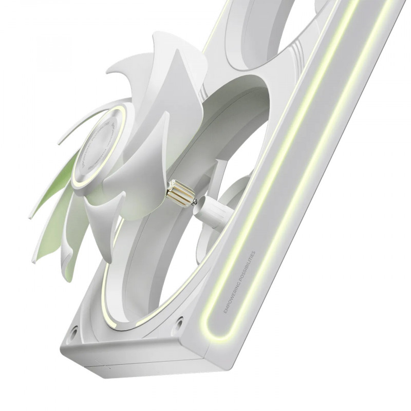 Ventola per case TRYX FOBR 360 mm ARGB, PWM, 3-in-1, bianca